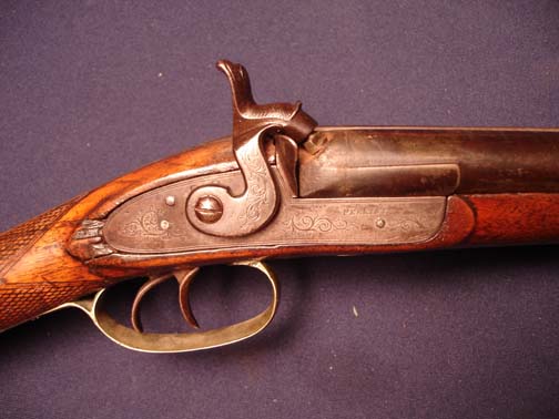 English Gorgeous Perkins Percussion Double Barrel Shotgun For Sale At 